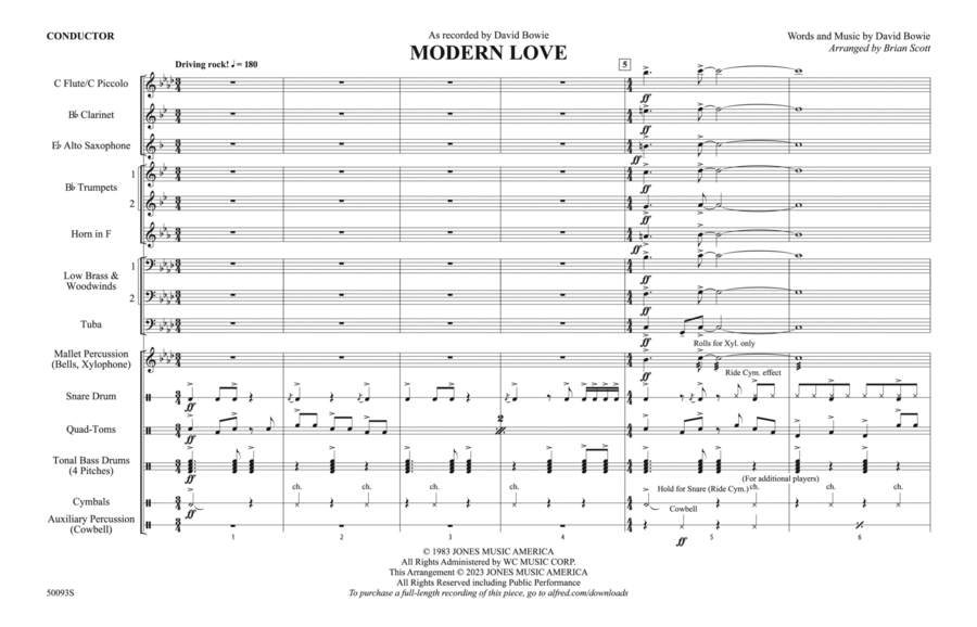 Modern Love: Score