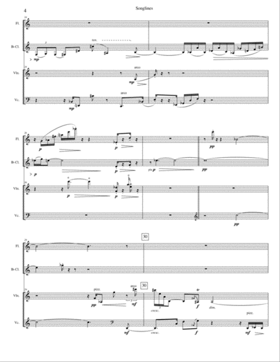 [Boykan] Songlines Small Ensemble scores gallery preview page 6