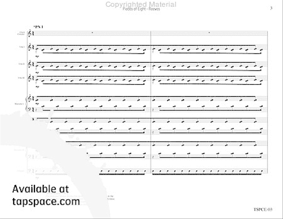 Pieces of Eight Percussion Ensemble scores gallery preview page 6