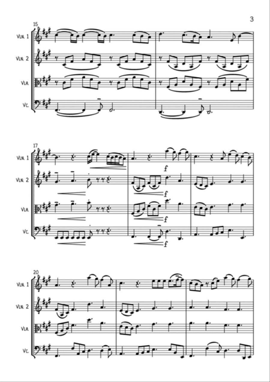 Perfect String Trio scores gallery preview page 3