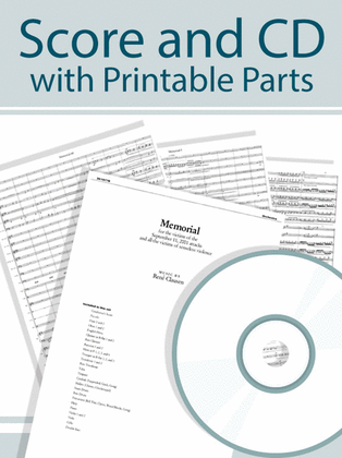 We Will Glorify - Orchestral Score and CD with Printable Parts