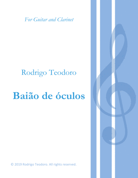 Baiao de Oculos - Rodrigo Teodoro (Duo - Guitar and Clarinet) image number null