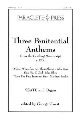 Three Penitential Hymns from the Gostling Manuscript - III. Turn Thy Face from m