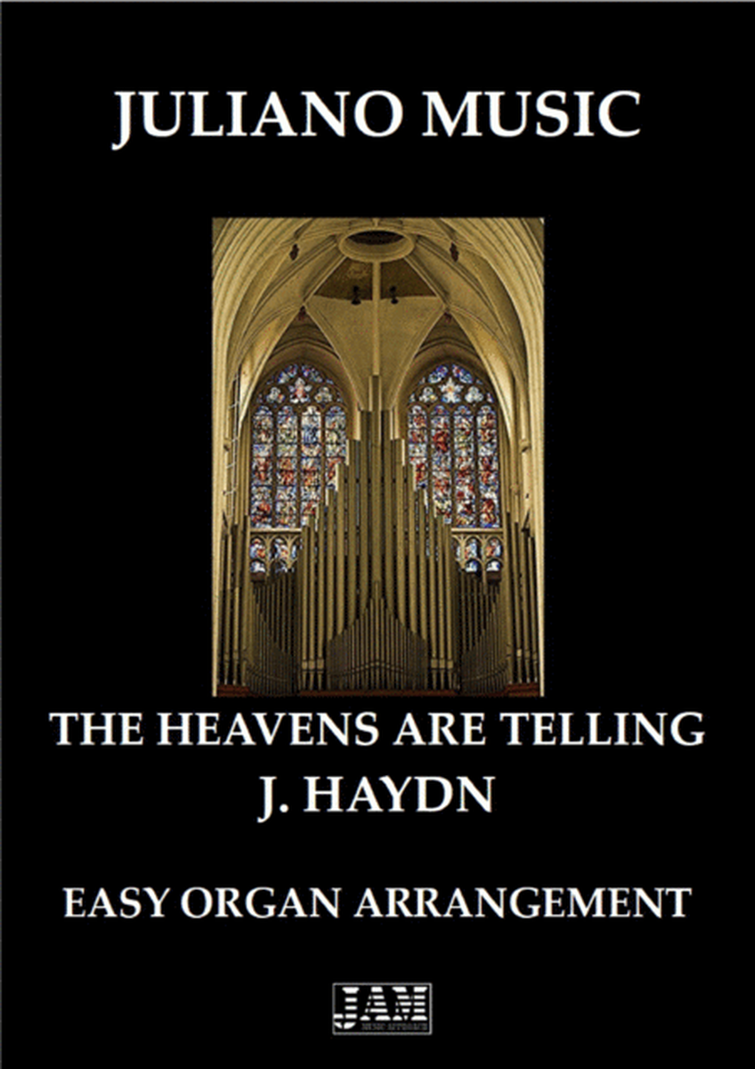THE HEAVENS ARE TELLING (EASY ORGAN) - F. HAYDN image number null