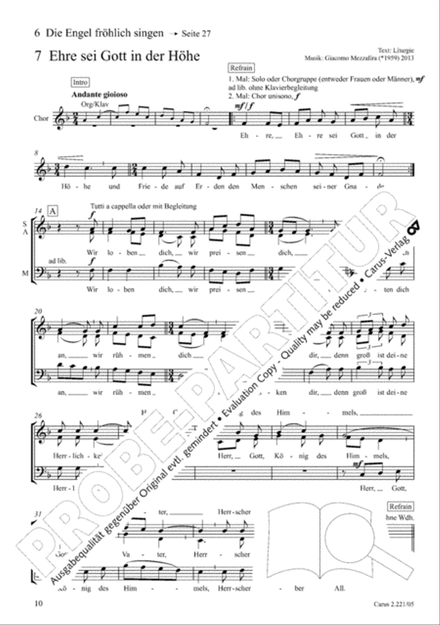 chorissimo! Christmas chorissimo! Christmas Choir scores gallery preview page 13