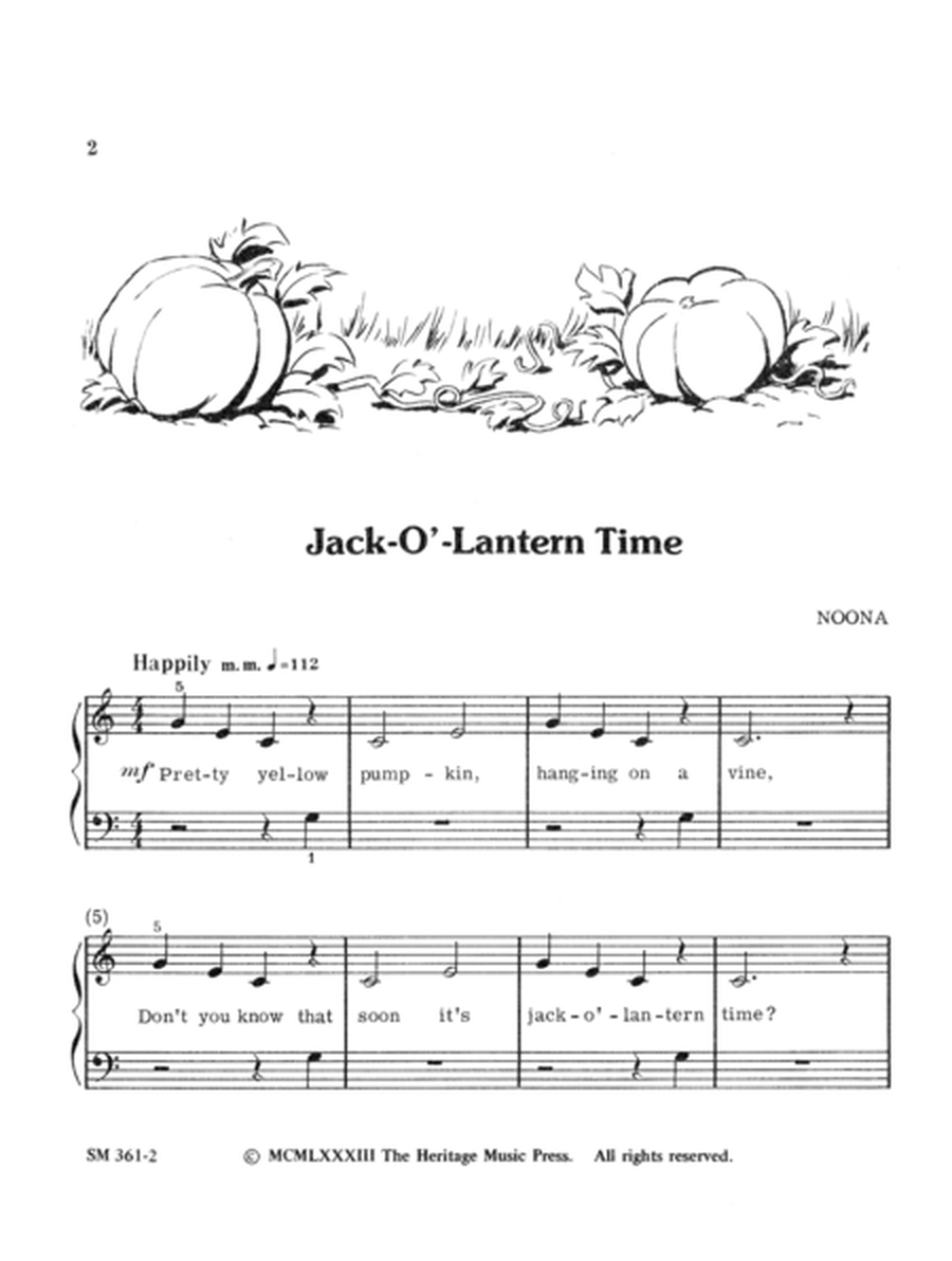 Jack o' Lantern Time
