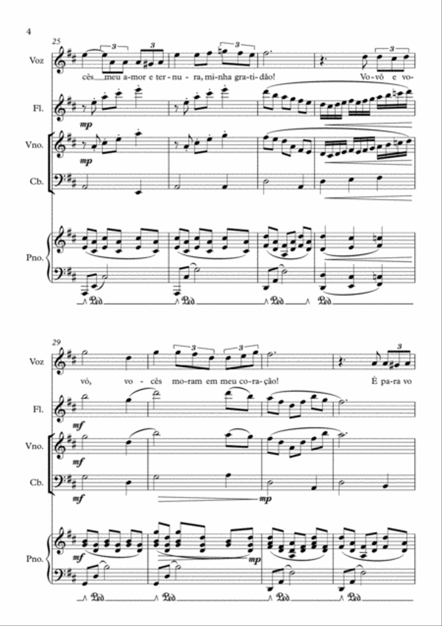 Vovós Queridos Vovós Queridos Small Ensemble scores gallery preview page 4