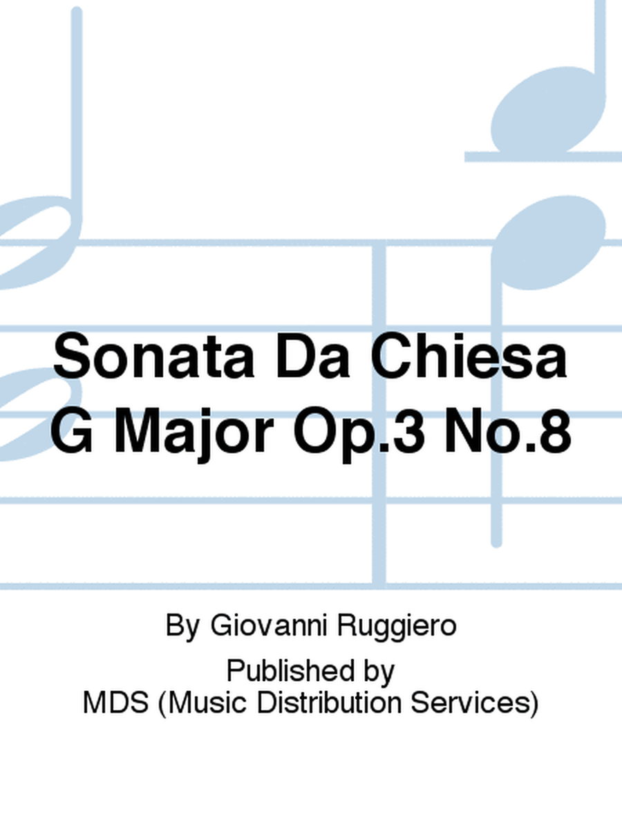 Sonata da Chiesa G Major op.3 no.8