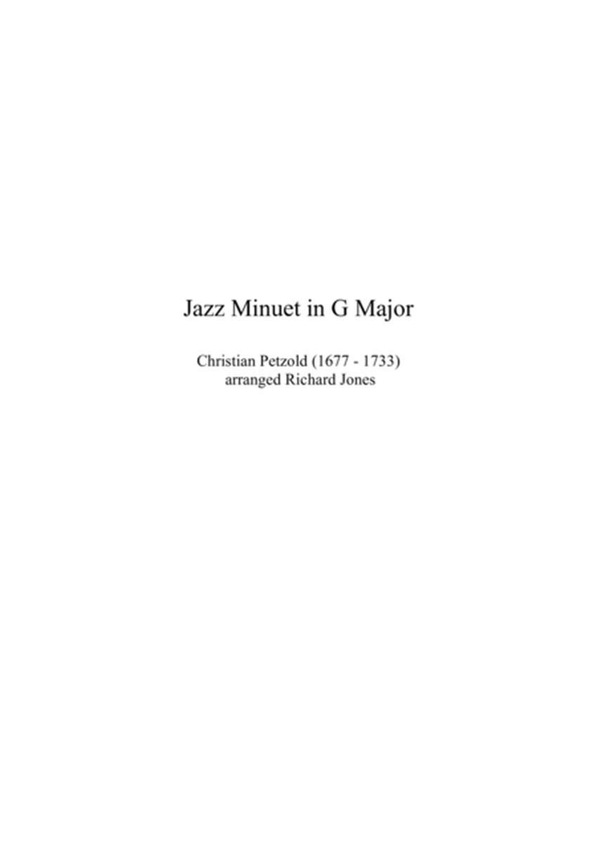 Jazz Minuet in G Major (for British Style Brass Band) image number null