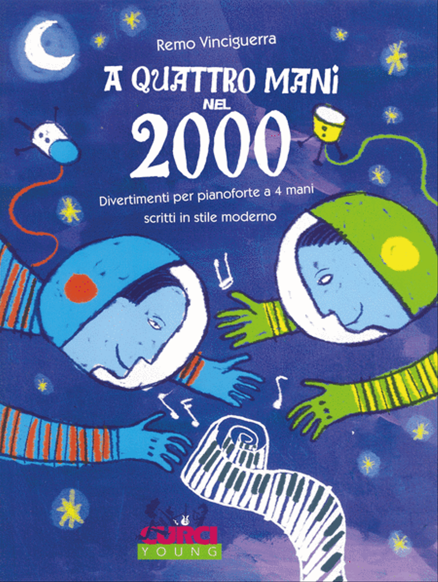 A quattro mani nel 2000 Piano Duet scores gallery preview page 1