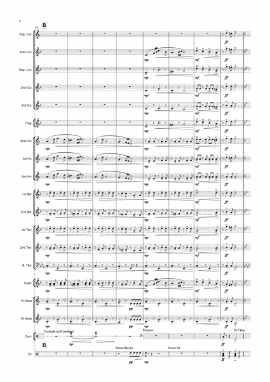 Classical Rock Out Brass Ensemble scores gallery preview page 4