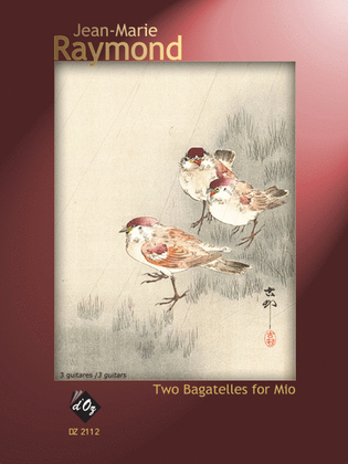 Book cover for 2 Bagatelles for Mio