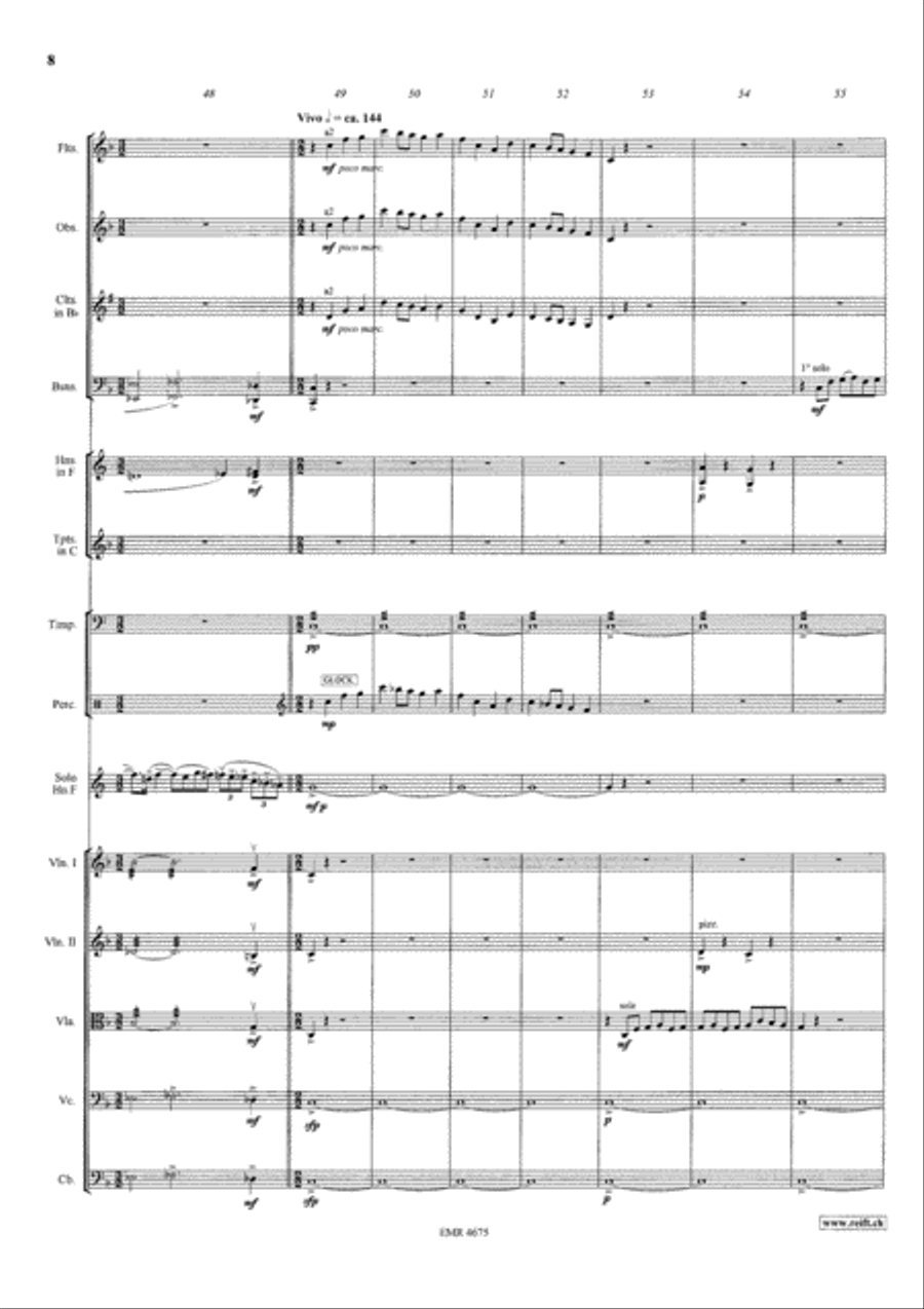 Villanelle Orchestra scores gallery preview page 9