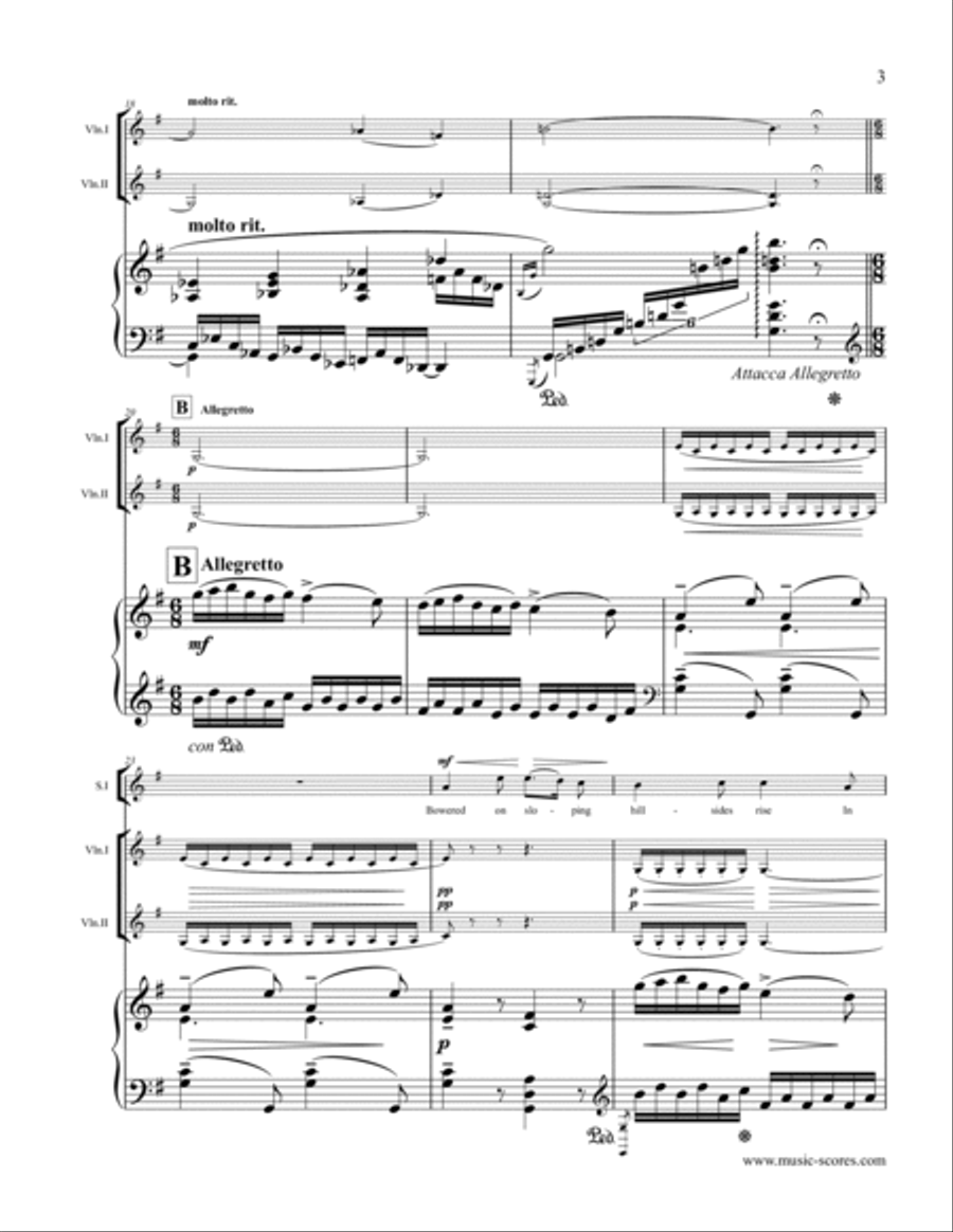 A Christmas Greeting A Christmas Greeting High Voice scores gallery preview page 3