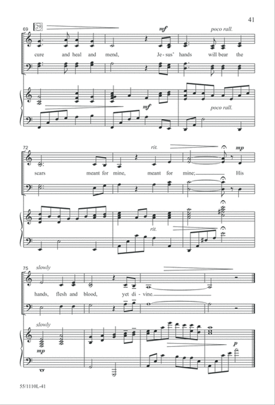 The Living Last Supper 4-Part scores gallery preview page 42