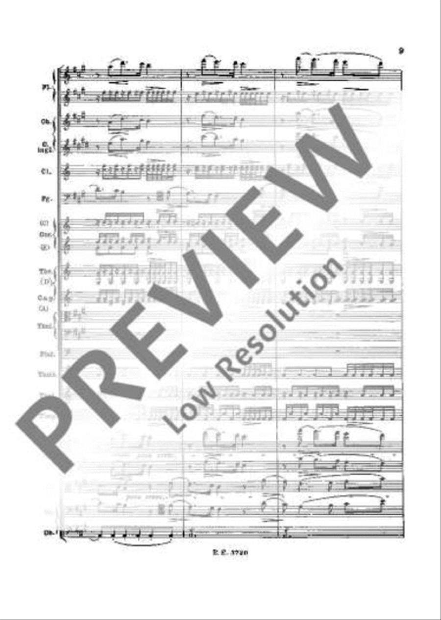 The Roman Carnival Orchestra scores gallery preview page 18