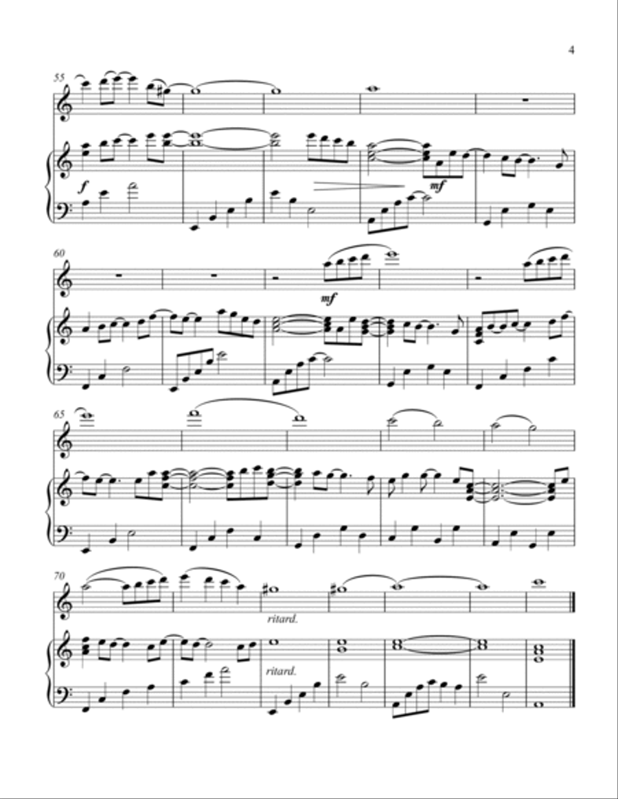 Mary, Did You Know? Flute Solo scores gallery preview page 5