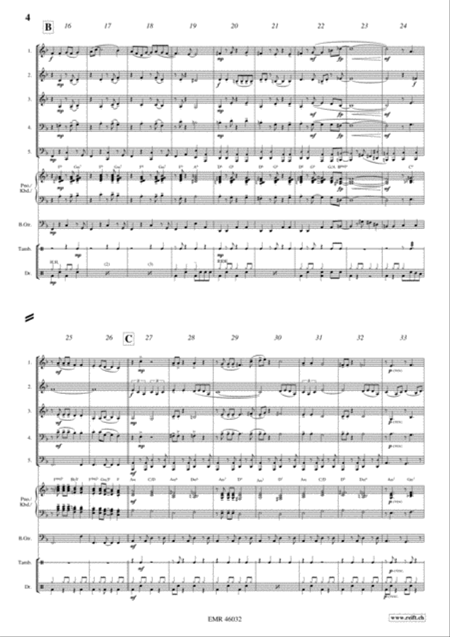 I Got Plenty O' Nuttin' Woodwind Quintet scores gallery preview page 4