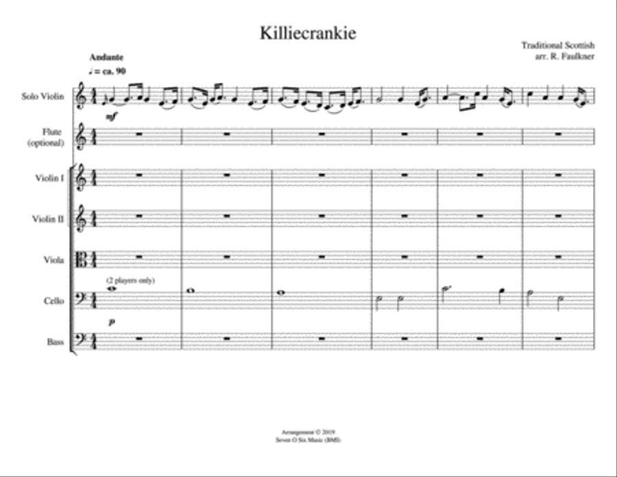 Killiecrankie String Orchestra scores gallery preview page 2