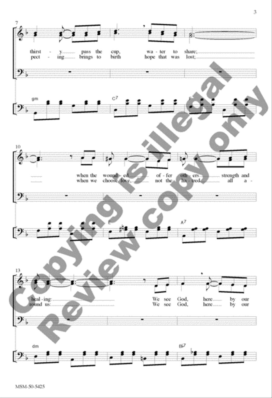 When the Poor Ones 4-Part scores gallery preview page 3
