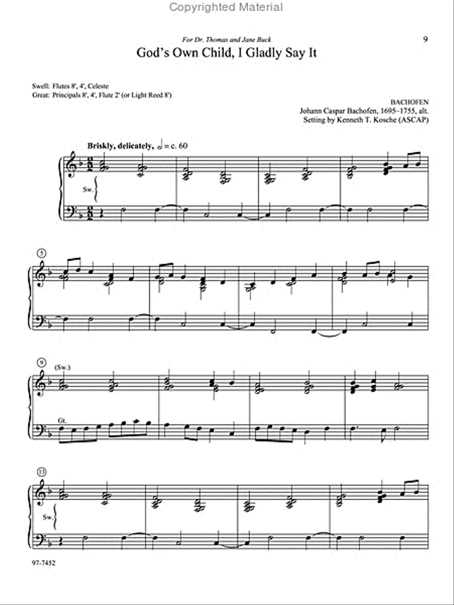For Manuals Only, Set 1 Organ scores gallery preview page 4