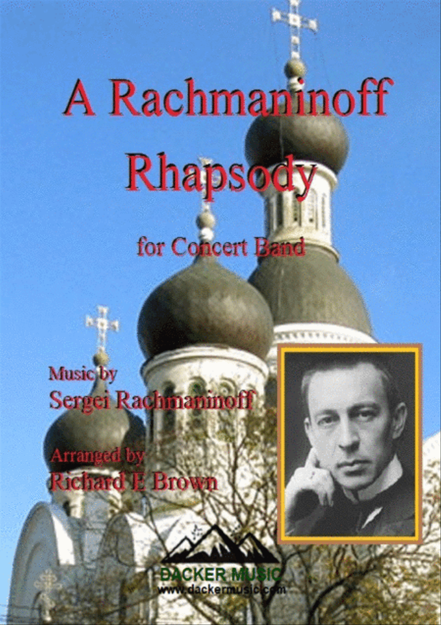 A Rachmaninoff Rhapsody Concert Band scores gallery preview page 1