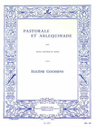 Book cover for Pastoral And Harlequinade (flute, Oboe And Piano)