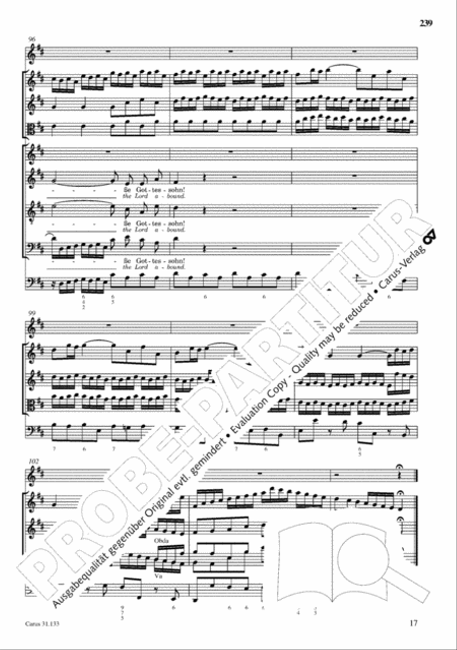 The Complete Sacred Vocal Works (Das geistliche Vokalwerk) Voice scores gallery preview page 240