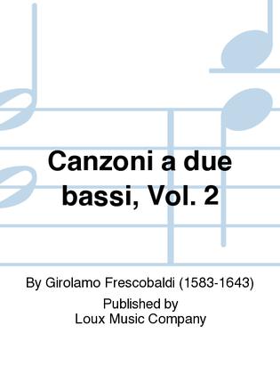 Canzoni a due bassi, Vol. 2