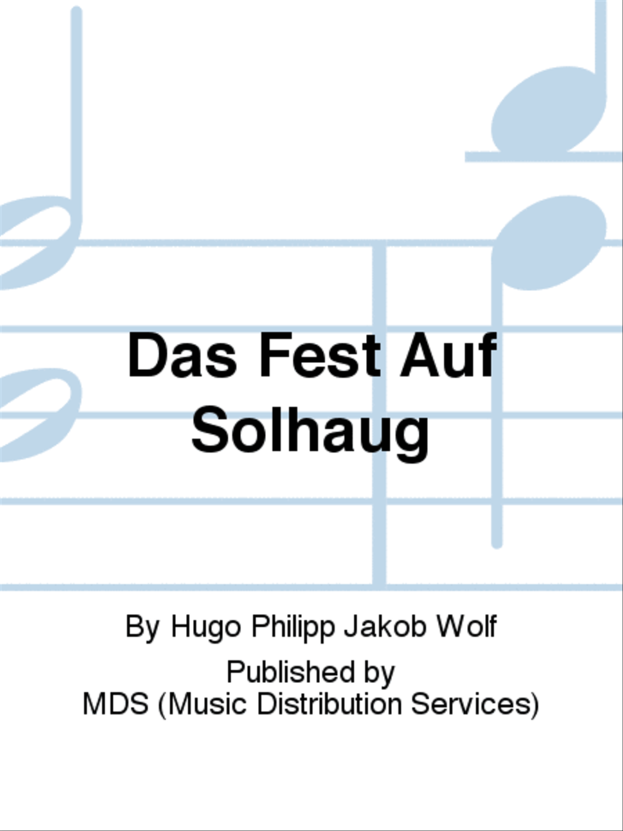 Das Fest auf Solhaug 4-Part scores gallery preview page 1