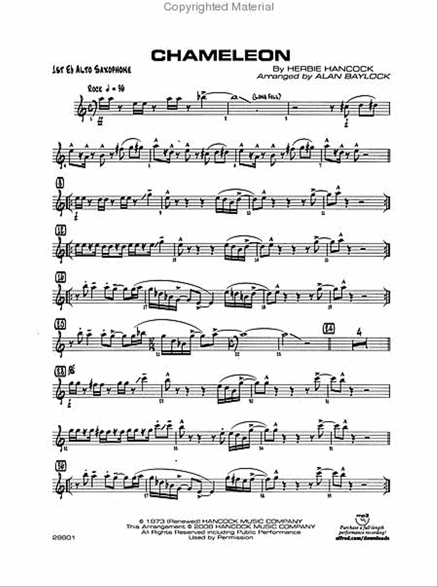 Chameleon Jazz Ensemble scores gallery preview page 4