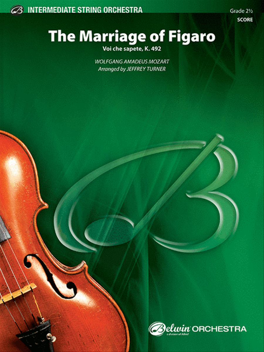 The Marriage of Figaro String Orchestra scores gallery preview page 1