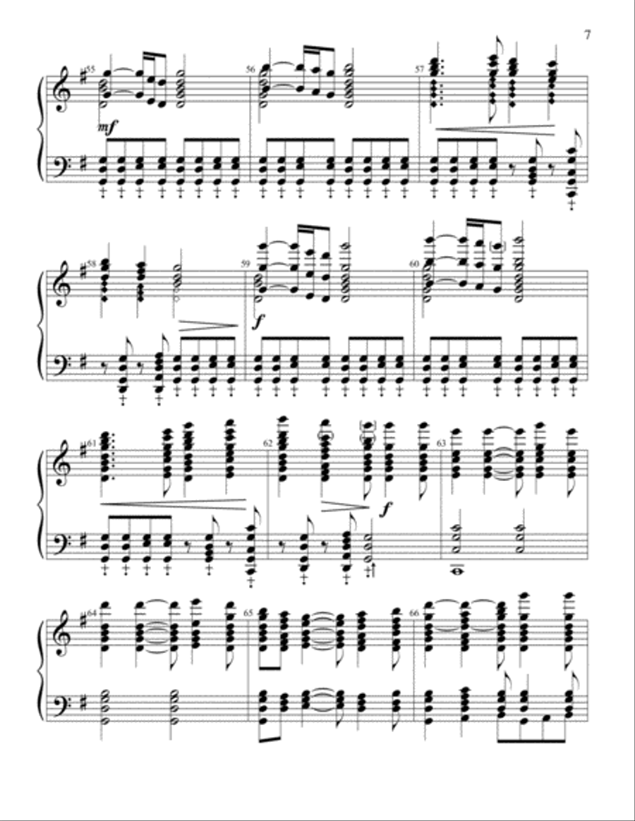 Bells & Chimes for Special Times Handbell Choir scores gallery preview page 40
