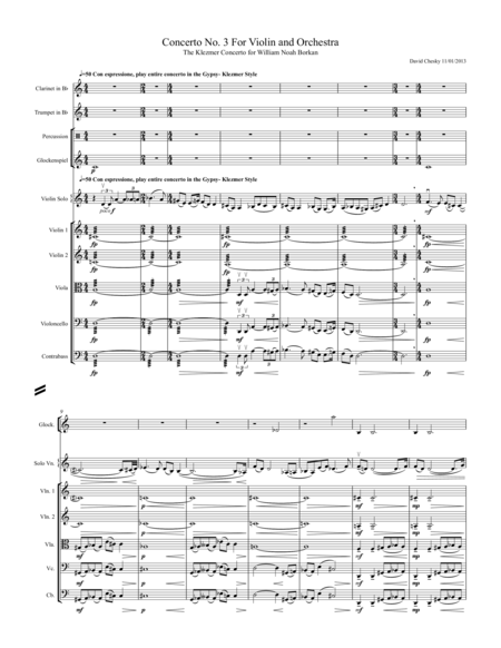 Concerto No.3 for Violin and Orchestra