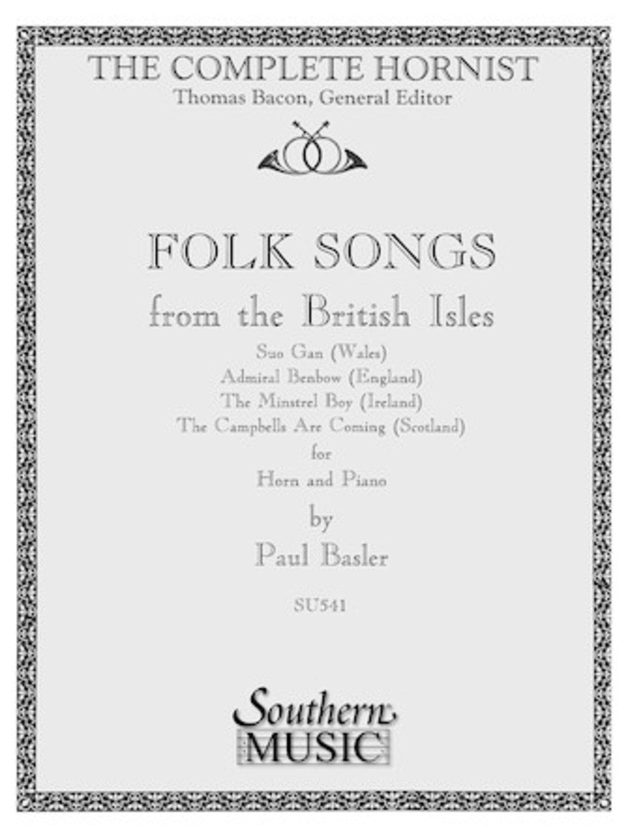 Folk Songs from the British Isles Piano Accompaniment scores gallery preview page 1