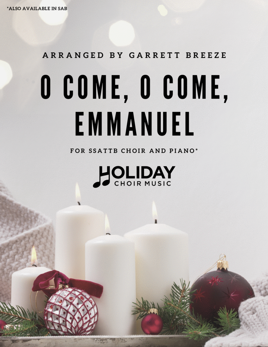 O Come, O Come, Emmanuel (SSATTB) image number null
