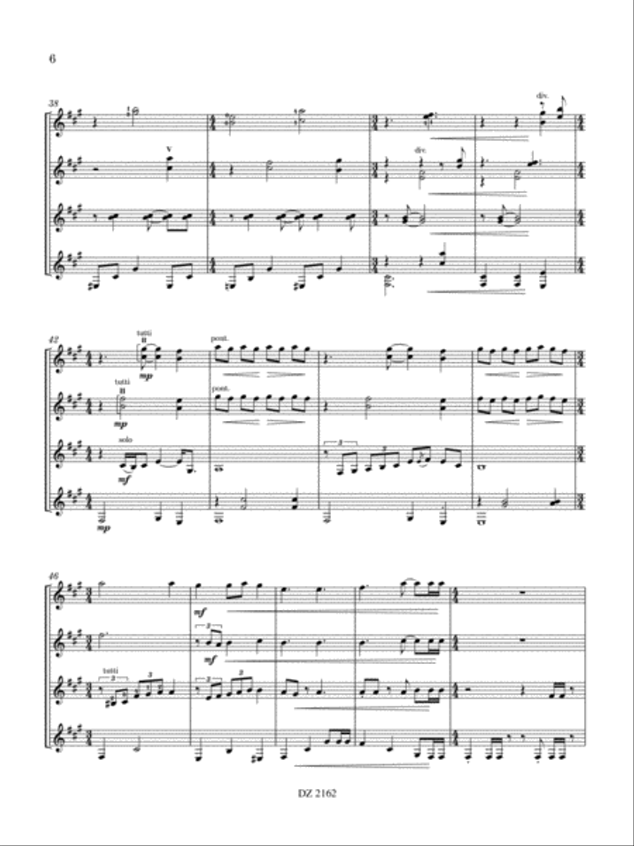 Imminent Loss Guitar Ensemble scores gallery preview page 6