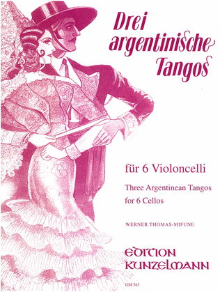 Book cover for 3 Argentinian tangos