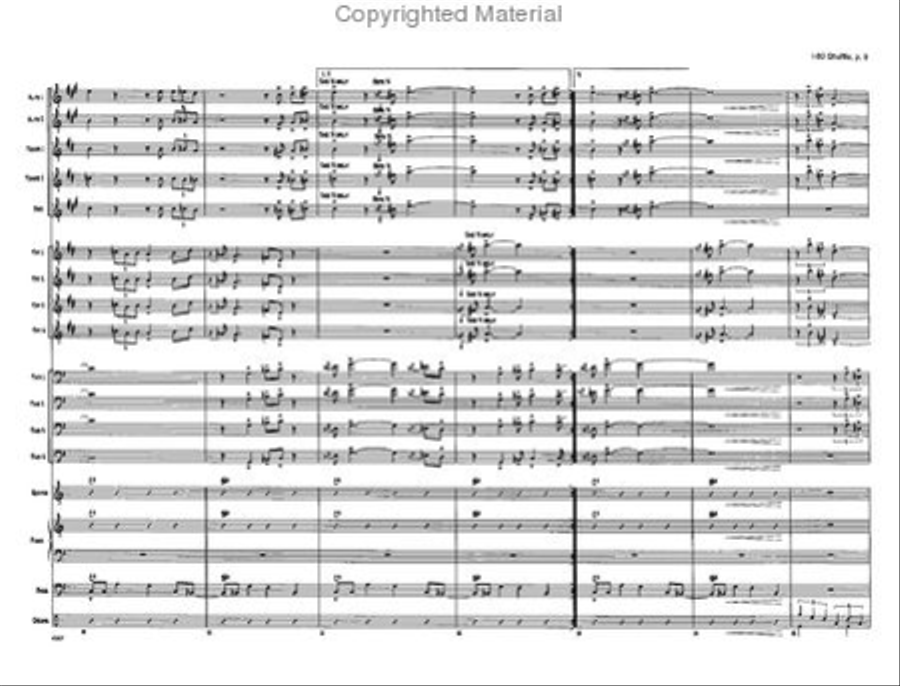 I-80 Shuffle Jazz Ensemble scores gallery preview page 9