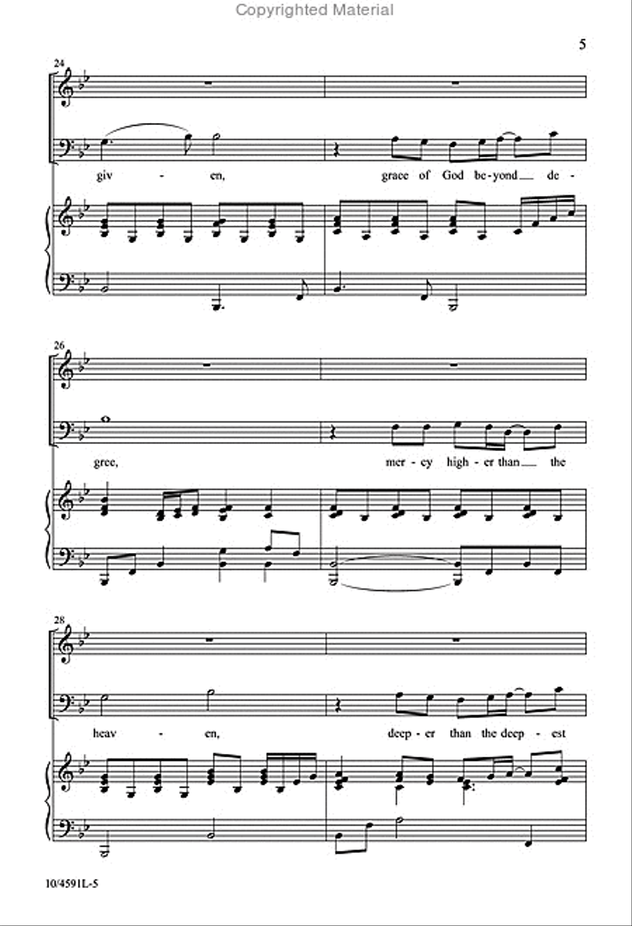 All That Thrills My Soul 4-Part scores gallery preview page 5