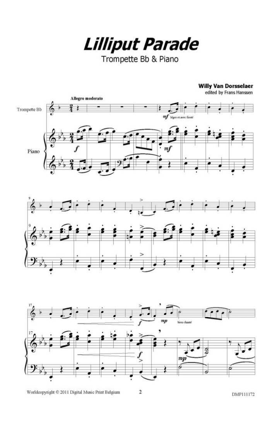 Lilliput Parade Trumpet Solo scores gallery preview page 2