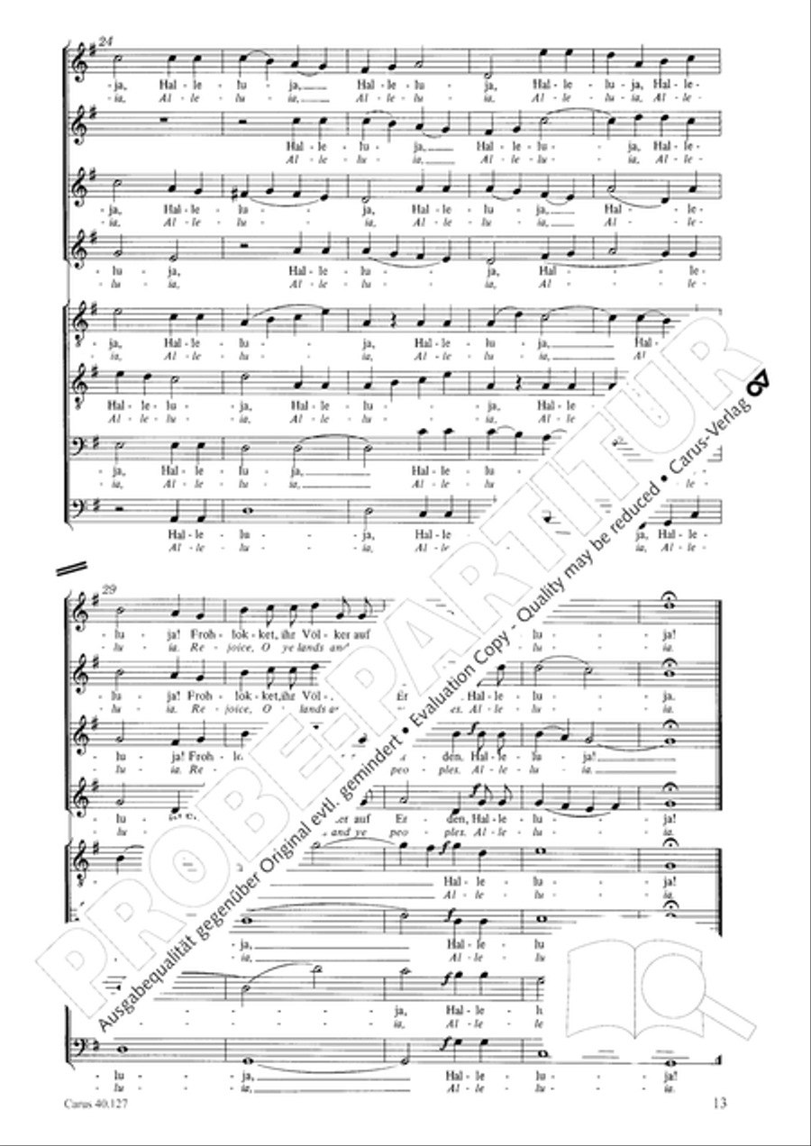 Sechs Spruche zum Kirchenjahr op. 79 Score scores gallery preview page 14