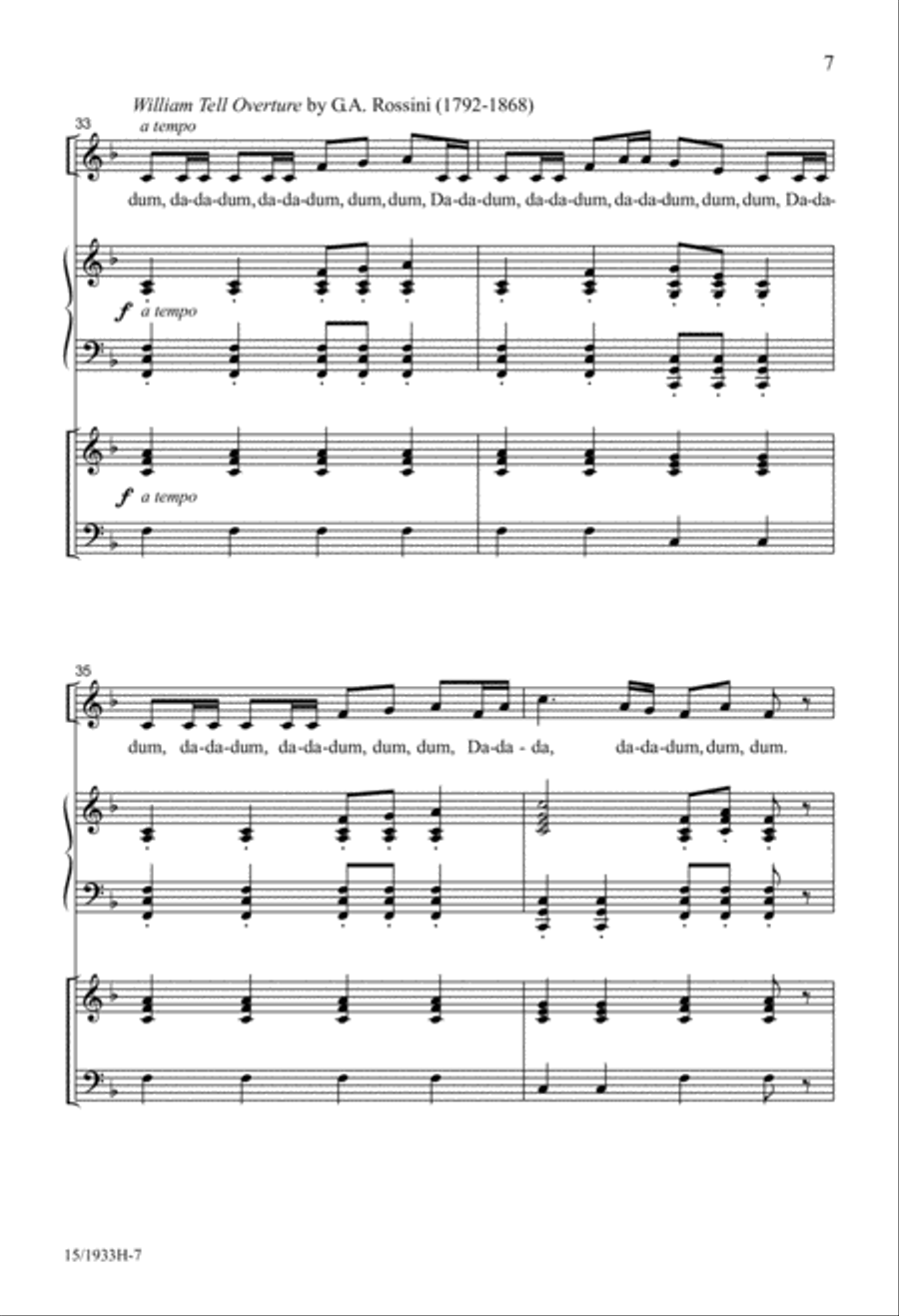 Classical Boomwhackers Classical Boomwhackers Unison Choir scores gallery preview page 7