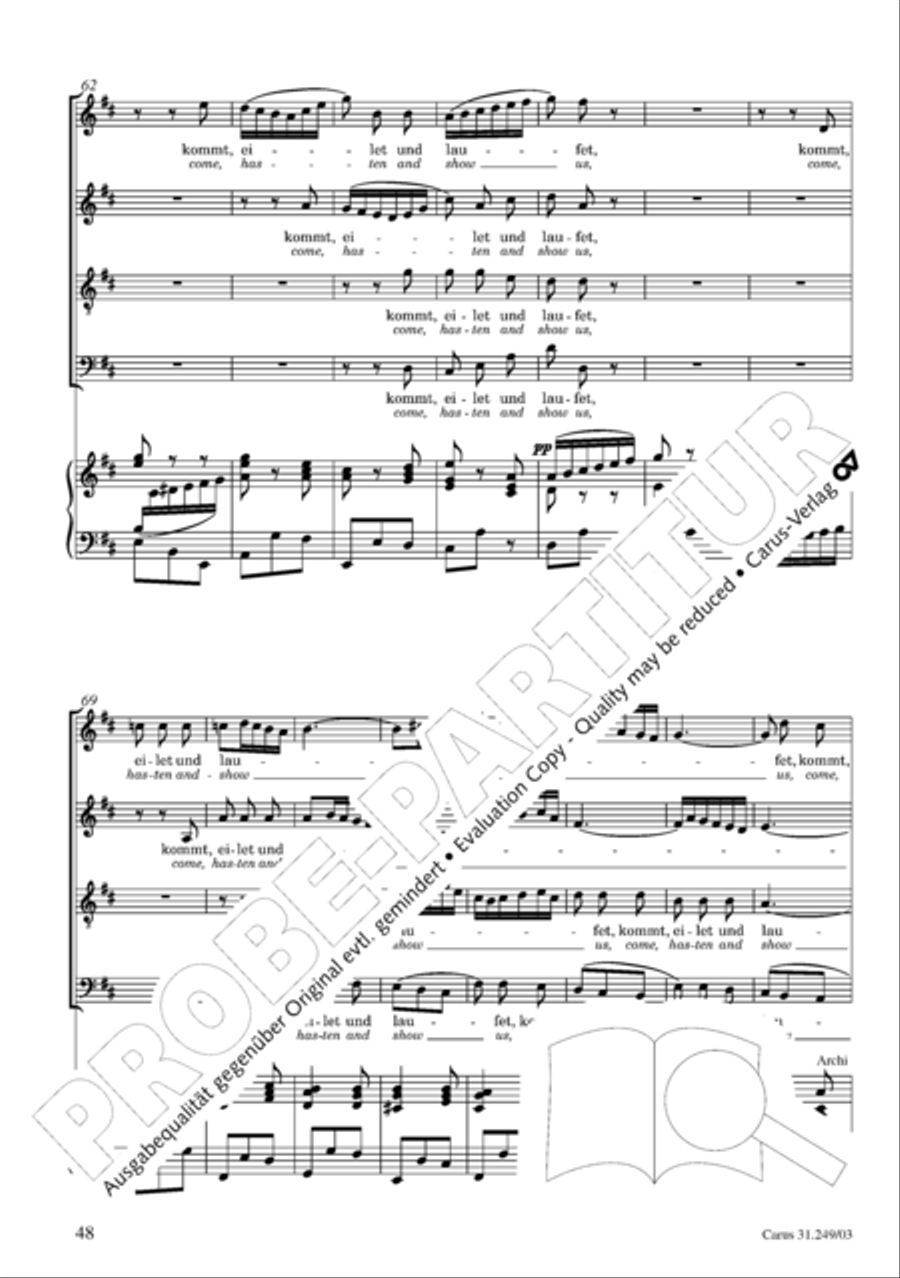Osteroratorium 4-Part scores gallery preview page 49