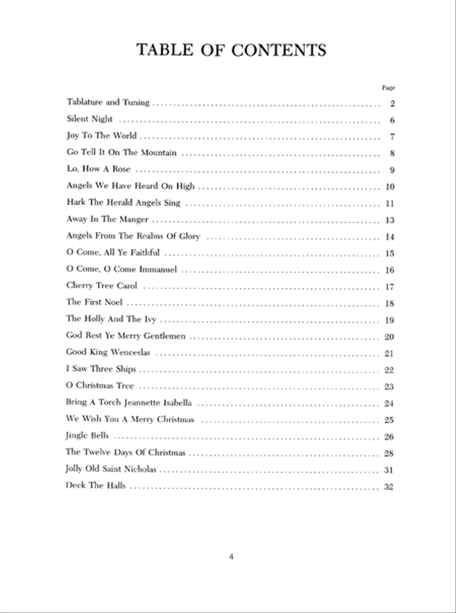 A Dulcimer Christmas Dulcimer scores gallery preview page 5