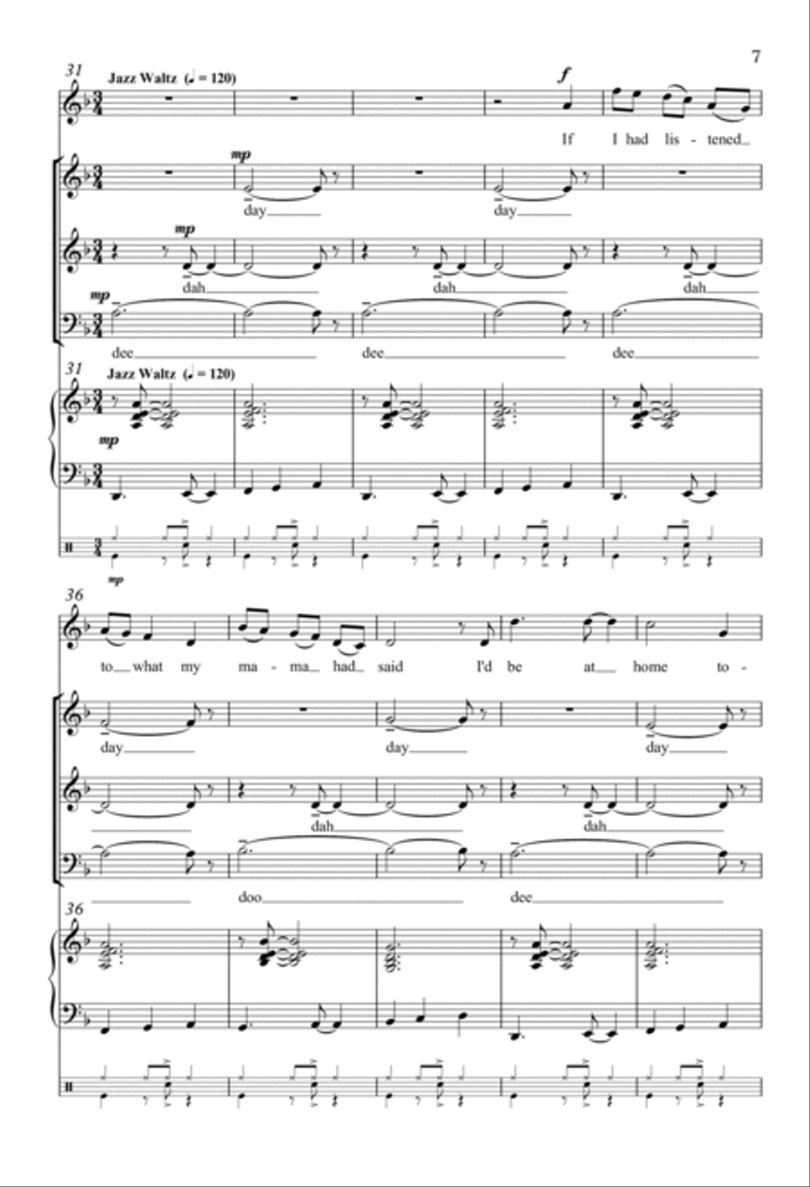 House of the Rising Sun 3-Part scores gallery preview page 6