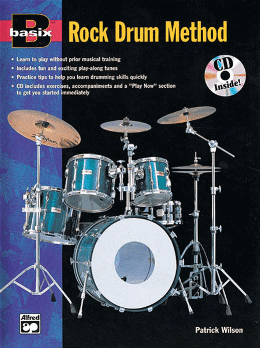 Basix Rock Drum Method Percussion scores gallery preview page 1