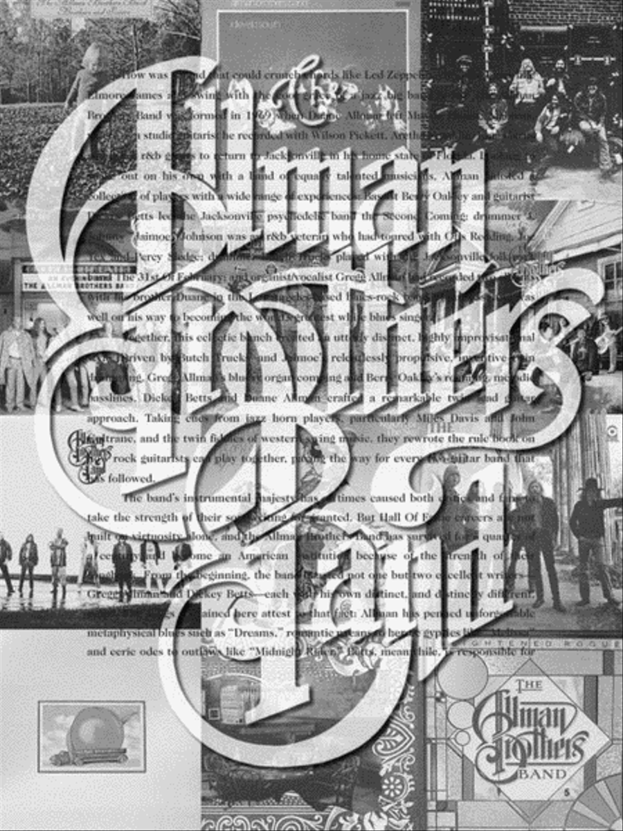 The Allman Brothers Band – The Definitive Collection for Guitar – Volume 3 Electric Guitar scores gallery preview page 6