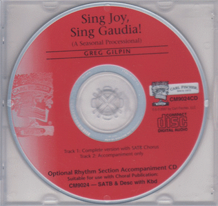Book cover for Sing Joy, Sing Gaudia!