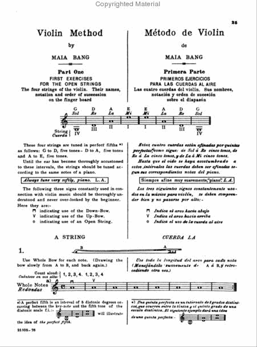 Violin Method